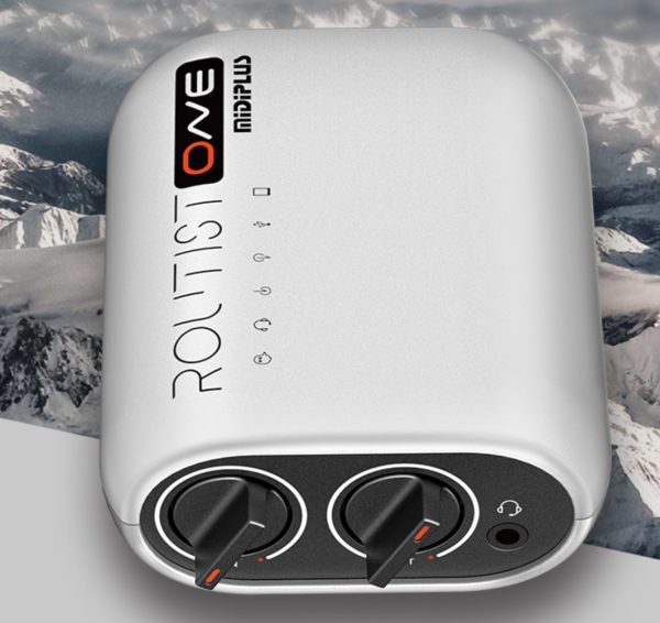 迷笛Midiplus R1外置声卡USB手机笔记本台式直播录音唱歌专用