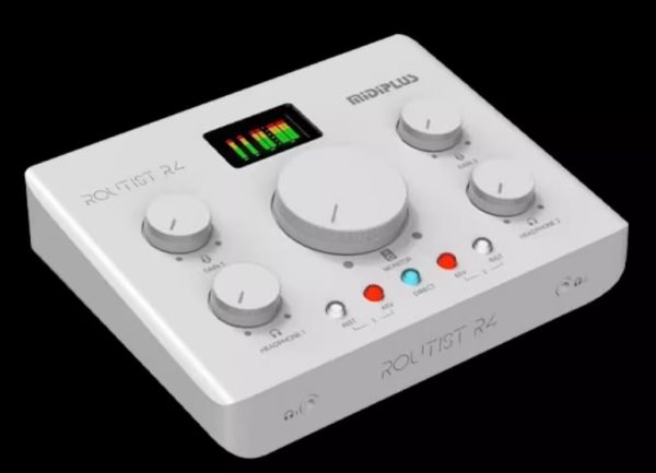 Midiplus Routist R4外置声卡迷笛电脑手机直播唱歌k歌录书音喊麦